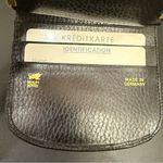 BRAUN BUFFEL Germany Black Genuine Leather Bifold Framed Kisslock Coin Wallet Photo 13