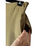 Lafayette 148 Pants Women XL Tan Khaki Silk Elastic Waist Wide Leg Trousers Photo 4