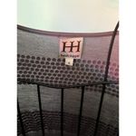 Haute Hippie  Dress Size S Grey Gray One Cold Shoulder Mini Jersey Studded Photo 3