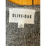 Olive & Oak  Waterfall Draped Open Hooded Cardigan Size Small Gray (8106) Photo 2