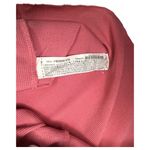 ZARA Top Womens L V Neck Ribbed Cropped Short Dolman Sleeve Raw Hem Pink Photo 10