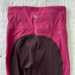 Lululemon Wake & Train Tight Legging 28" in Black Satin / Star Ruby Size 2 Photo 10