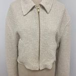 ZARA  Tweed Bomber Jacket Photo 3