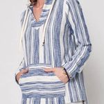 Faherty Islet Poncho Hoodie Sweatshirt Size Small Photo 0