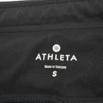 Athleta  Women's Excursion Jogger Leggings Pockets Black Ribbed Small‎ Photo 6