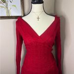 American Eagle Outfitters Red Knit hoodie Sweater Photo 3