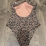 Aerie Leopard Bandeau One Piece Photo 4