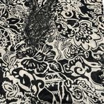 New York And Company  Black and White Graphic Blouse Photo 4