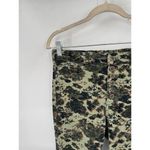 Pilcro  Women's 27 High Rise Skinny Camo Corduroy Pants Button Fly Green Bohemian Photo 7