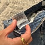 AGOLDE  | Riley High Waisted Button Fly Straight Jeans Photo 4