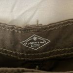 st. john's bay St John’s Bay: Brown Khaki Crop Mid-Rise Pants- 18 Photo 1