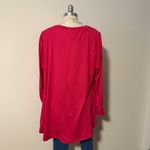 Lane Bryant  Hot Pink Long Sleeve Top  Photo 1