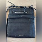Rebecca Minkoff  Regan Leather Clutch Black Photo 7