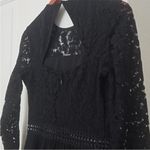 NWT Truth & Fable black lace gown long sleeve xs Photo 7