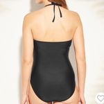 Merona Laser cut high neck one piece modest swimsuit Photo 3