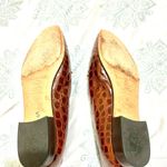 Mauri Russell Bromley authentic taupe brown crocodile loafers Size 8 Women Photo 3