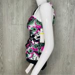 Anne cole Nwt Bolo Babe High Neck Tankini top and high waist bikini bottom swimwear bathin Photo 7