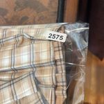 Cali 1850 Skirt Women XS Tan Plaid Flat Front Mini School Girl Preppy Academia Photo 8