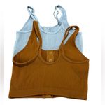 Aerie  button crop top tank PAIR in size medium. EUC Photo 1