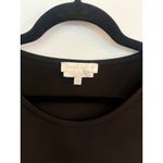 Anatomie Black Midi Devia Two Side HI Zipper Dress Made in Italy XL Photo 3