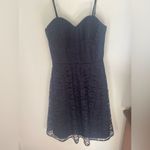 WToo navy lace bridesmaid dress size 4 Blue Photo 1