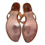 Schutz  Natalie Brown Leather Medallion Sandals Heels Photo 7