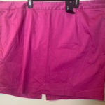 Lane Bryant New NWT  Hot Pink Pencil‎ Straight Skirt Vented Size 28 Photo 0