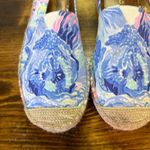 Lilly Pulitzer Blue Marlo Espadrilles Size 6 Photo 3