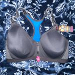 Maidenform NWT!  DM7991 Secure Zip Front Underwire Racerback Sports Bra Photo 2