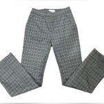 Anthropologie By  Knit Hiking Bootcut Pants Size Small Plaid Pull On Elastic Photo 3