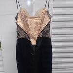 Morgan and Co. Black and Beige Formal Dress Size 13/14 Photo 8