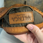 Anthropologie Vilenca Holland Brown Leather Woven Shoulder Bag/crossbody Brown Photo 4