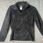 The North Face The‎  Women Size Medium Black Fleece Pullover 1/4 Zip Sherpa Sweater Photo 0