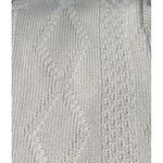 Binghamton Knitting Co. Women's Medium Cream Cardigan Sweater Chunky Knit Button White Photo 3