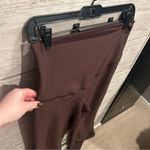 Old Navy  active maternity high-rise go-dry flare brown leggings size M Photo 4