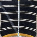 Artisan NY ‎ Women's Black White Stripe Sweater Size Medium Photo 6