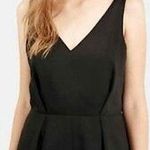Topshop  Black Lace Back Romper • Sz 4 Photo 0