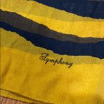 Vintage 80s symphony scarf Black Photo 2