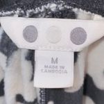 Three Dots  Black Floral Velour Lounge Joggers Photo 2