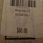 Vans Old Skool Flame Custom Shoes Unisex Cream Yellow Red Fire Size 6.5 EUC Photo 9