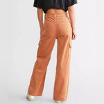 KanCan Signature 90s Cropped Wide Leg Corduroy Cargo Pant Size 25 Photo 1