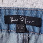 Velvet Heart  Vintage Button Up Blue Midi A-Line Skirt Size L Photo 7