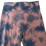 PINK - Victoria's Secret VS PINK TIE DYE BELL BOTTOM CRISS CROSS FRONT LEGGINGS Photo 3