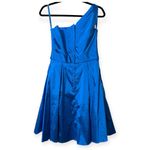 Angelina Faccenda size 11/12 elegant blue one shoulder dress prom formal wedding Photo 1