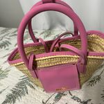 Jacquemus Soli mini pink beach basket bag Photo 5