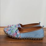 GELATO Women's Tennace Soft Leather Lightweight Shoes In Blue Size 39 (8 Photo 5