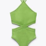 ZARA NWT  RIBBED CUTOUT CUTTABLE LOOP BLOGGERS FAV BODYSUIT STRETCH Photo 8