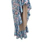 Lovers + Friends ‎ Meadow Floral Ruffle Hi Low Ahamani Maxi Dress Multicolor XS Photo 6