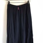 Hard Tail Two Tiered Maxi Skirt Black Size M Photo 5