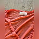 WOO orange coverup dress Photo 1